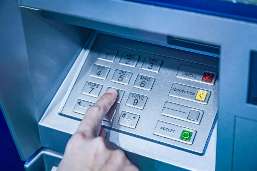 Банкомат в санатории - фотография