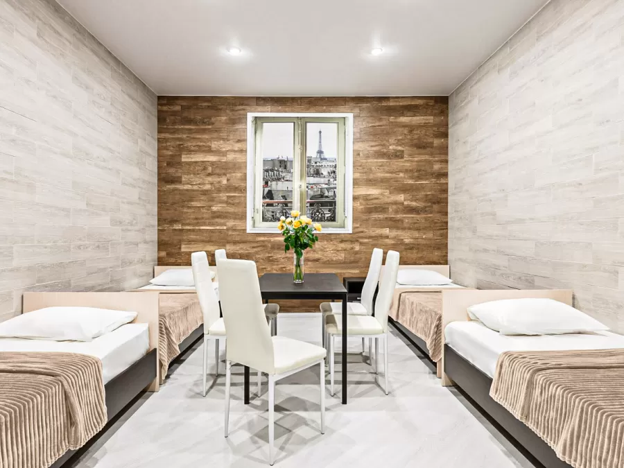 Номер категории Стандарт «Для пятерых без окна +» в санатории «Вернисаж» в г. Кисловодске - фотография