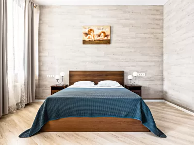 Номер категории Стандарт «Для двоих» в санатории «Вернисаж» в г. Кисловодске - фотография