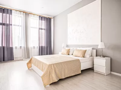 Номер категории Комфорт «Двухкомнатный» в санатории «Вернисаж» в г. Кисловодске - фотография