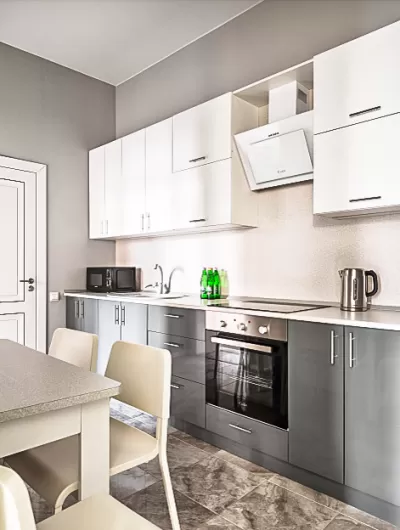 Номер категории Комфорт «Двухкомнатный» в санатории «Вернисаж» в г. Кисловодске - фотография