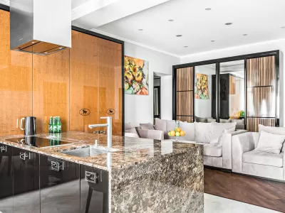 Номер категории Комфорт «Люкс» в санатории «Вернисаж» в г. Кисловодске - фотография