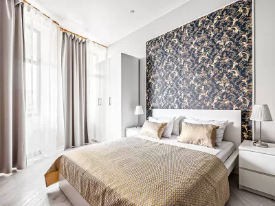 Номер категории Комфорт «С балконом» в санатории «Вернисаж» в г. Кисловодске - фотография