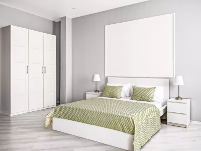 Номер категории Комфорт «С лоджией» в санатории «Вернисаж» в г. Кисловодске - фотография